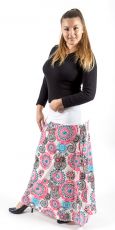 Dámská letní dlouhá sukně PLAZA, bavlna Nepál NT0120 02 001 KENAVI