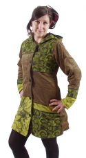 Dámský manchesterový kabátek FEMINI s kapucí NT0014 14 001 KENAVI