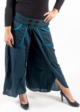 Kalhoty rozhalenkové DRAGONFLY , bavlna Nepál  NT0096  08  001 | Velikost S/M, Velikost L/XL