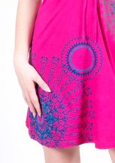 Dámské šaty z Nepálu INFINITY, 100% bavlna NT0048 86 001 KENAVI