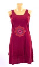 Dámské šaty z Nepálu MANDALKA 1, 100% bavlna  NT0048  94 002 | Velikost M, Velikost L