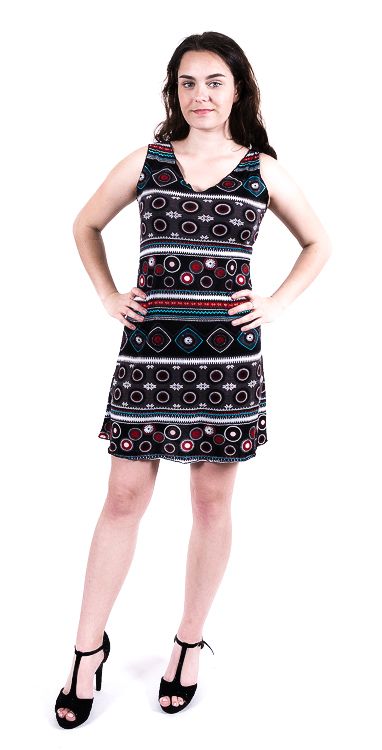Dámské letní šaty - tunika - z pružného materiálu TT0024 0 190