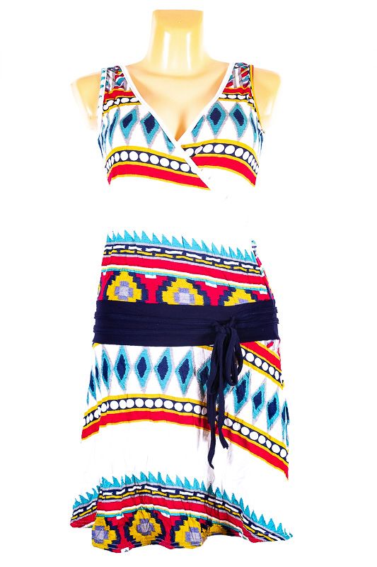 Dámské letní šaty - tunika - z pružného materiálu TT0024 0 202