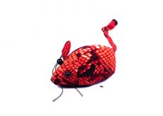 Pískové zvířátko textilní myška handmade TD0001  040