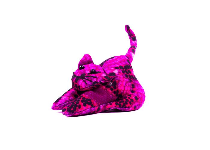 Pískové zvířátko textilní kočička handmade TD0001 013