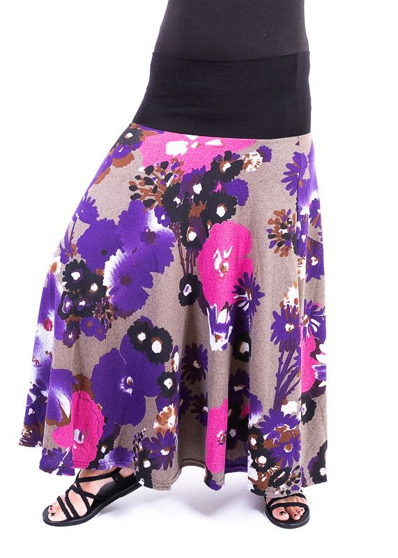 Dámská dlouhá sukně LOLA z teplejšího materiálu - TT0100-01-124