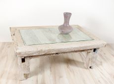 Originální masivní konferenční stůl z recyklovaného starého dřeva - ID1608901