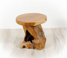 Stolička MUSHROOM teakové dřevo  ID1600401