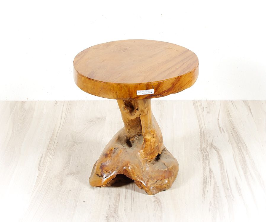 Stolička MUSHROOM teakové dřevo - ID1603601-01
