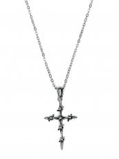 Řetěz na krk s přívěskem z chirurgické oceli - H3S0059