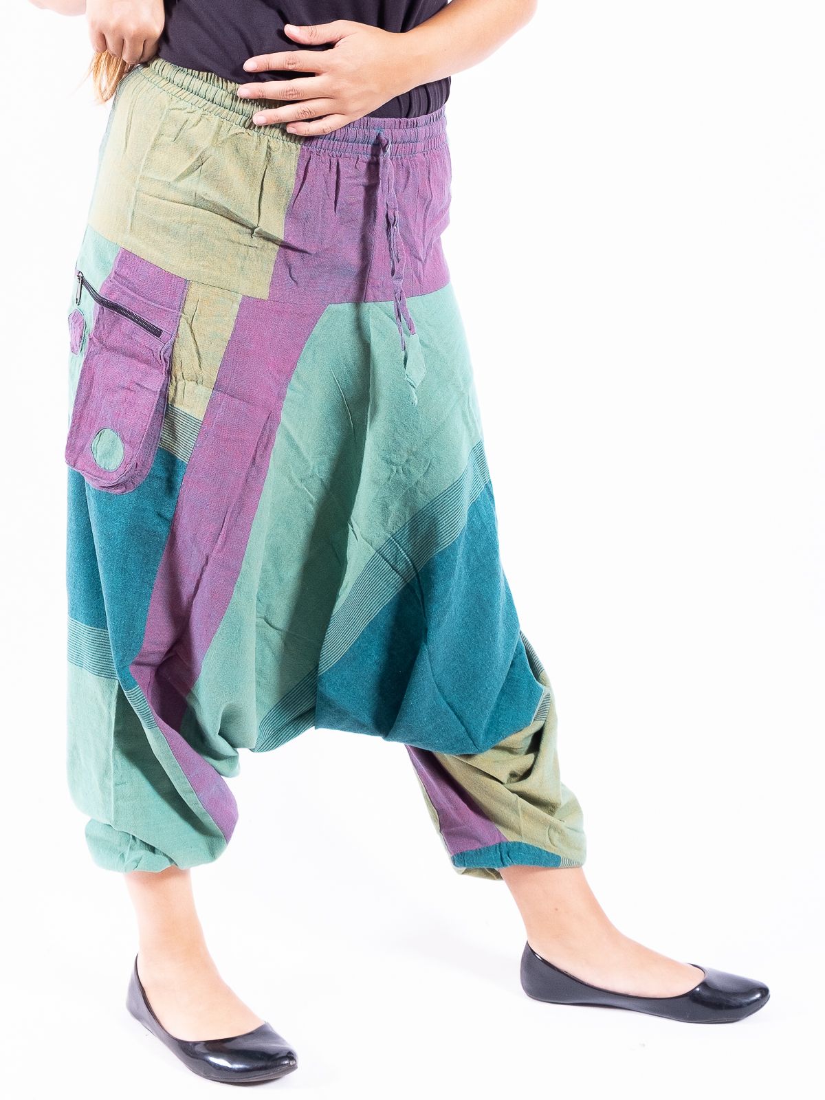 Kalhoty turecké TARA, bavlna Nepál NT0096-05-004 KENAVI