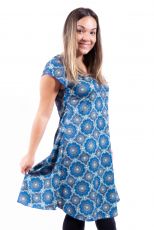 Letní šaty - tunika z pružného materiálu - TT0024-05-017