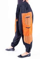 UNISEX turecké kalhoty RAMA z Nepálu z lehčího materiálu - NT0053-28B-009 KENAVI