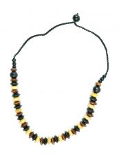 Dřevěný náhrdelník  IS0042-02-047