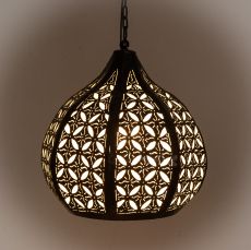Lampa (stínítko) z přírodních materiálů Bali 017 - ID1703805