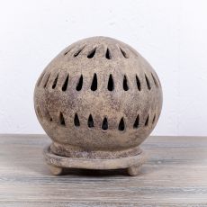 Lampička na svíčku keramická - terracota - ID1707607