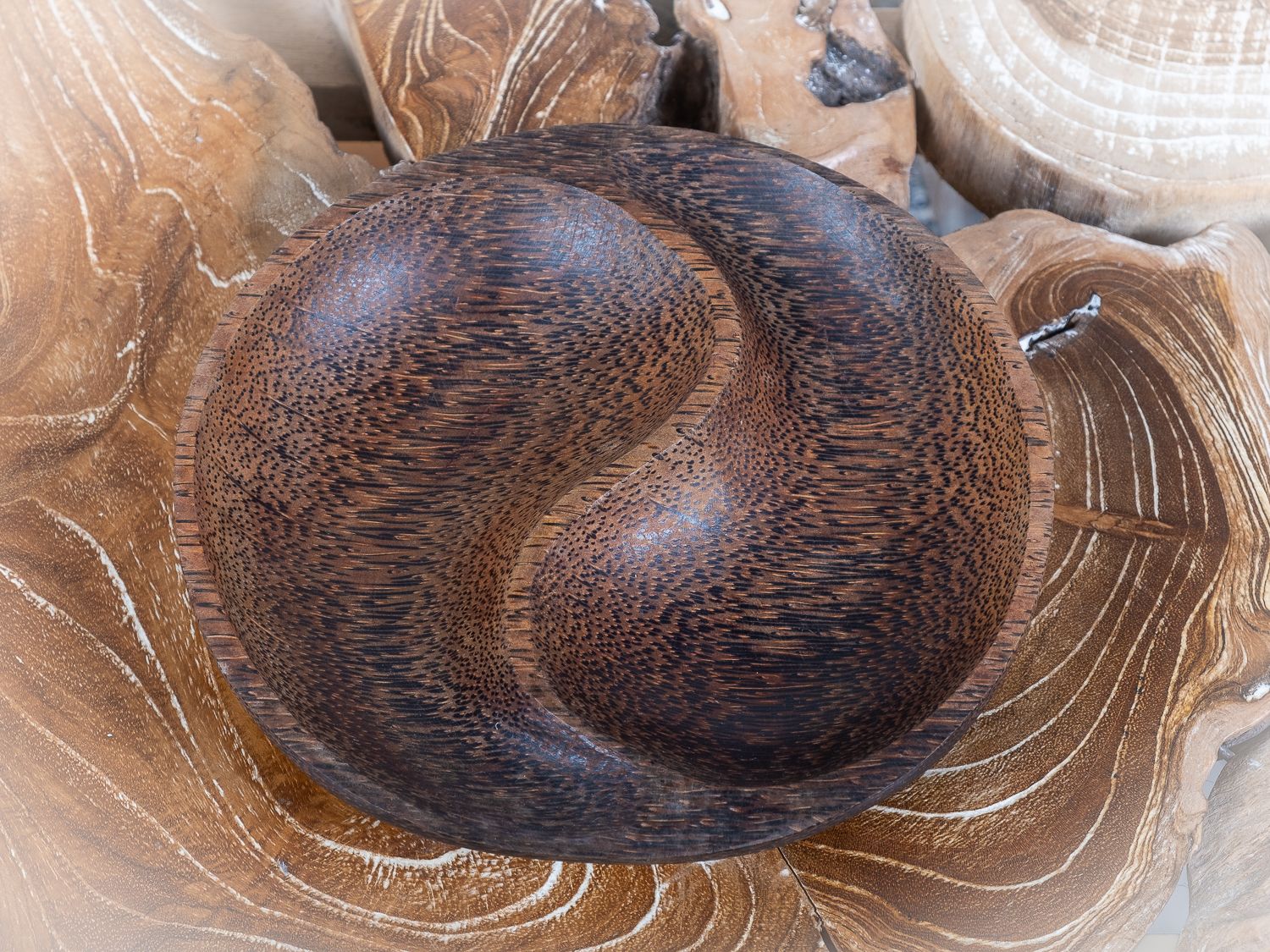 Tác (talíř) z kokosového dřeva - ID1711027