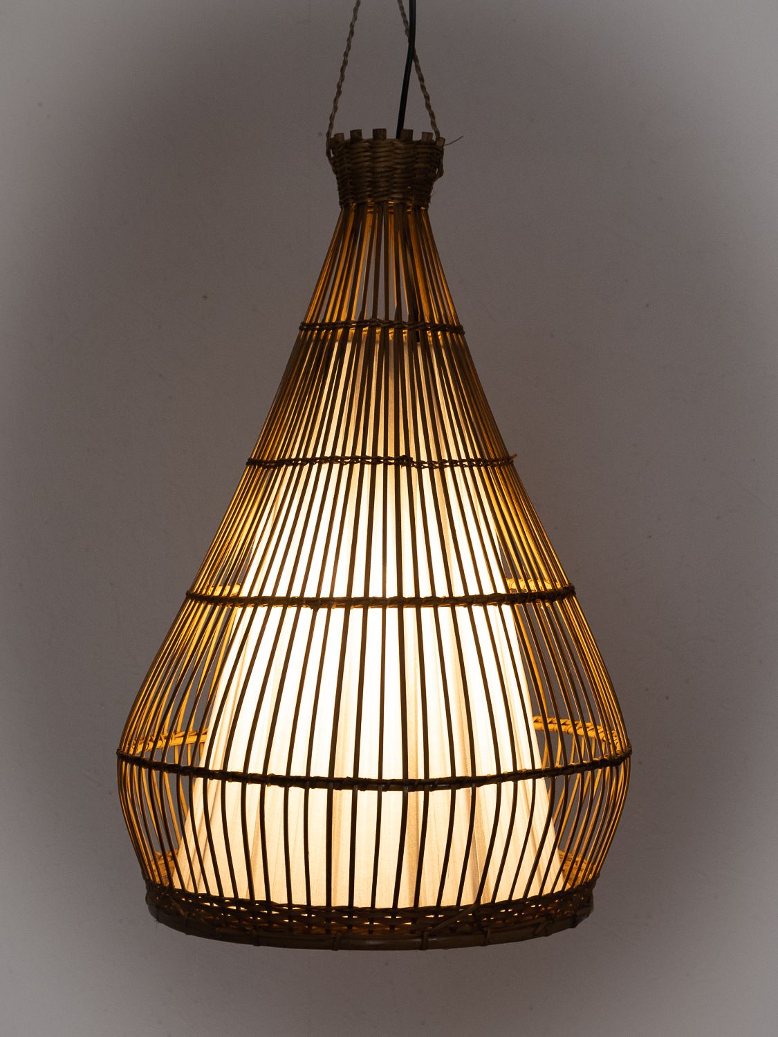 Závěsné svítidlo (stínítko) z přírodních materiálů Bali 511 - ID1602502