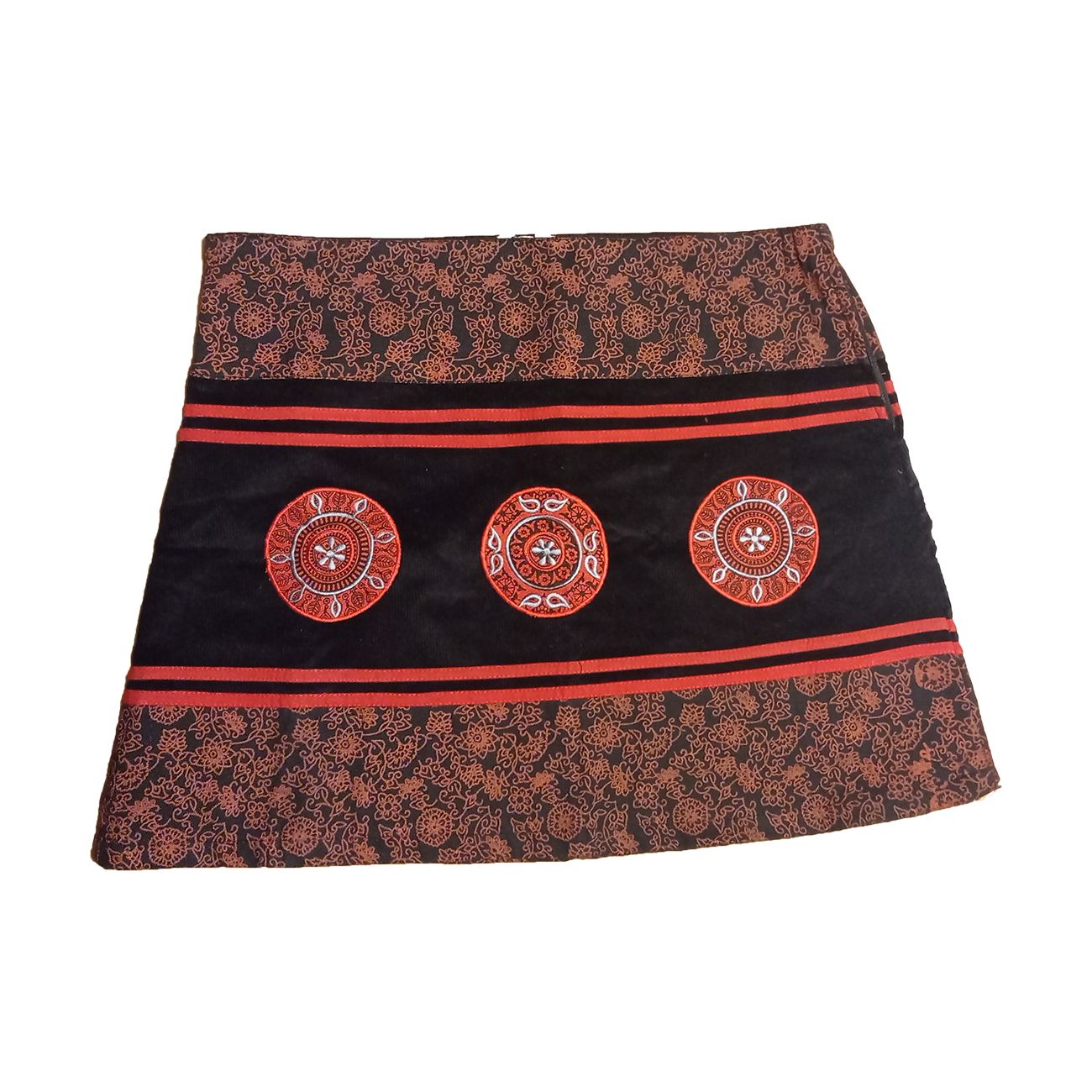 Krátká sukně KARA, manchester Nepál - NT0101-20-002 KENAVI