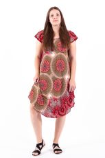 Ležérní dámské letní šaty HIBISCUS TT0112-01-025 | Velikost XXL