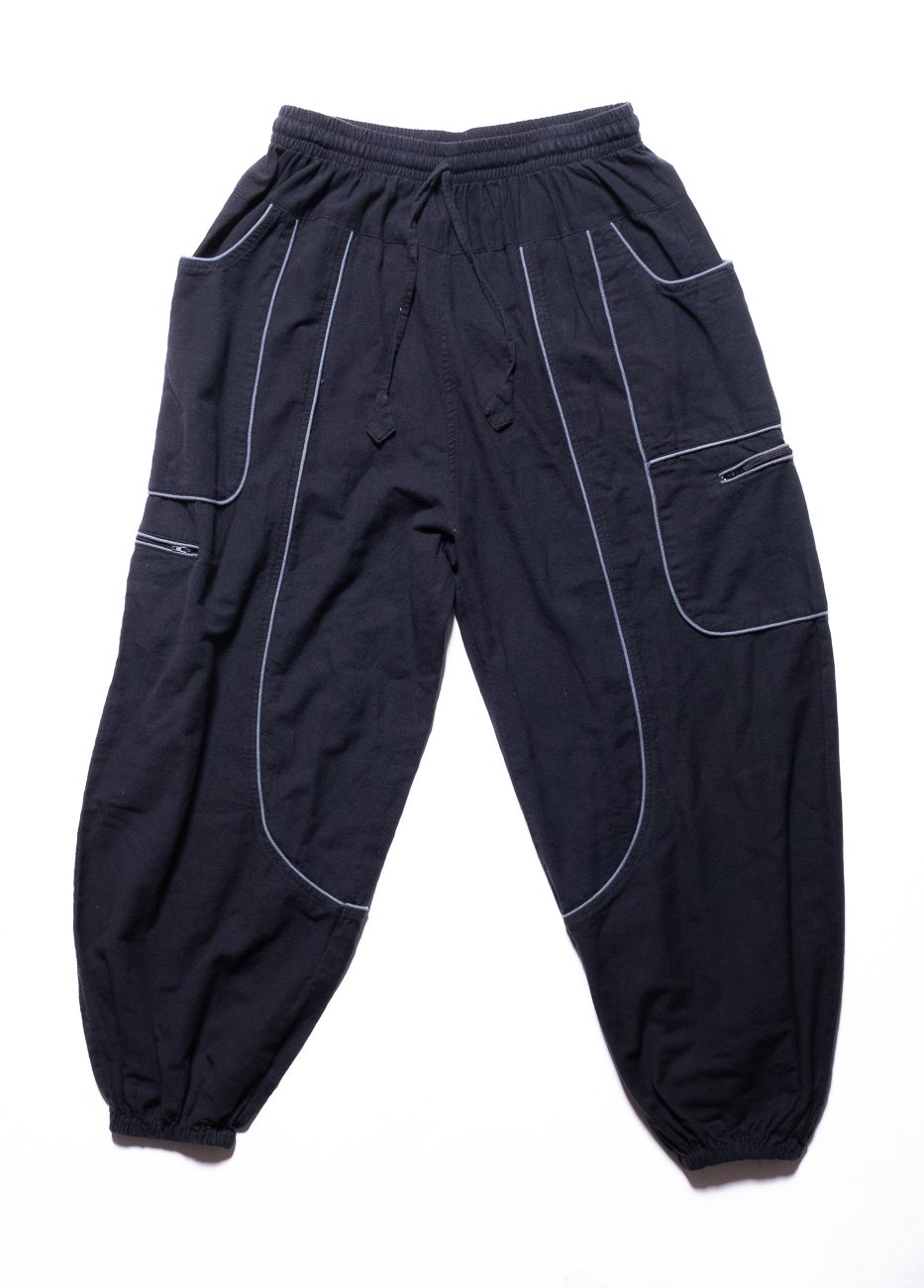 Pánské bavlněné kalhoty SAHEL z Nepálu NT0053 29 005 KENAVI