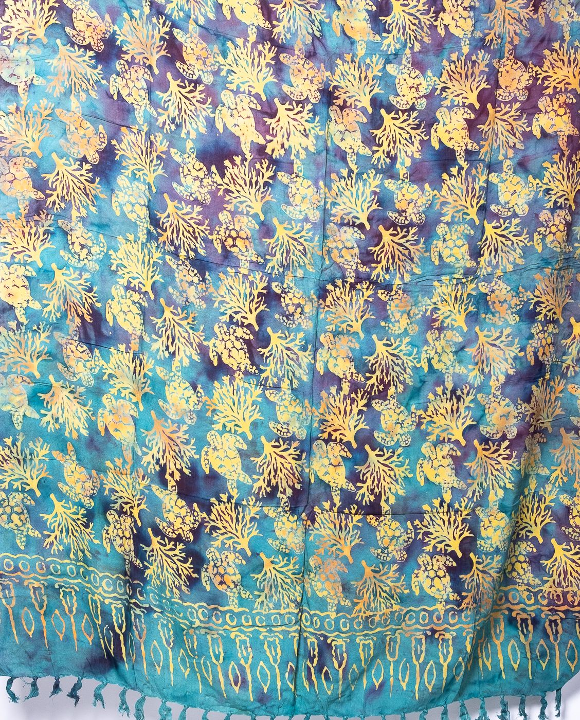 Sarong - plážový šátek (pareo) - viskóza vosková batika Indonésie IT0001-01-245