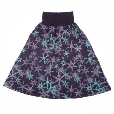 Dámská dlouhá sukně MERA z teplejšího materiálu - NT0101-28-002 | Velikost S/M, Velikost L/XL