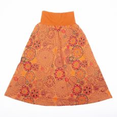Dámská dlouhá sukně NARA z úpletové bavlny - NT0101-30-002 | Velikost S/M, Velikost L/XL
