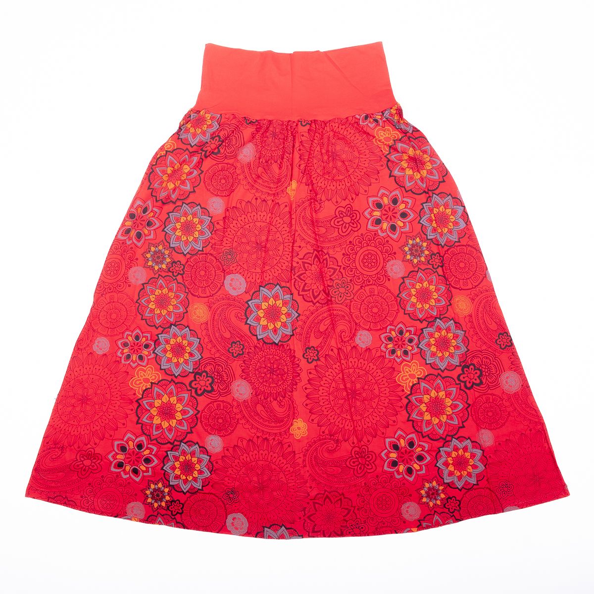 Dámská dlouhá sukně NARA z úpletové bavlny - NT0101-30-001