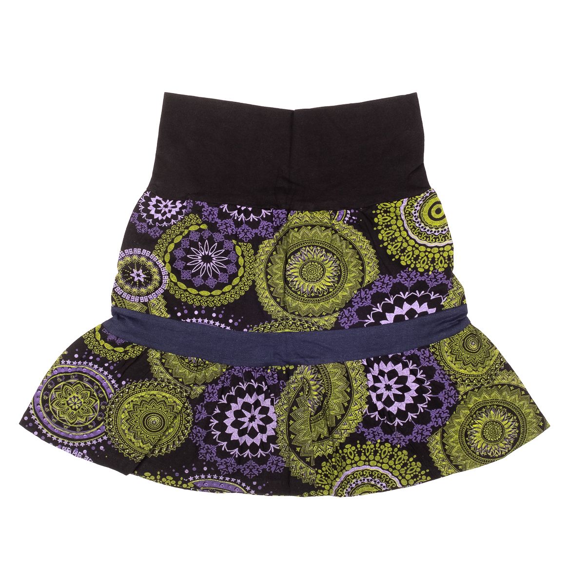 Dámská letní krátká sukně ELEGANCE, bavlna Nepál - NT0101-026-003 KENAVI