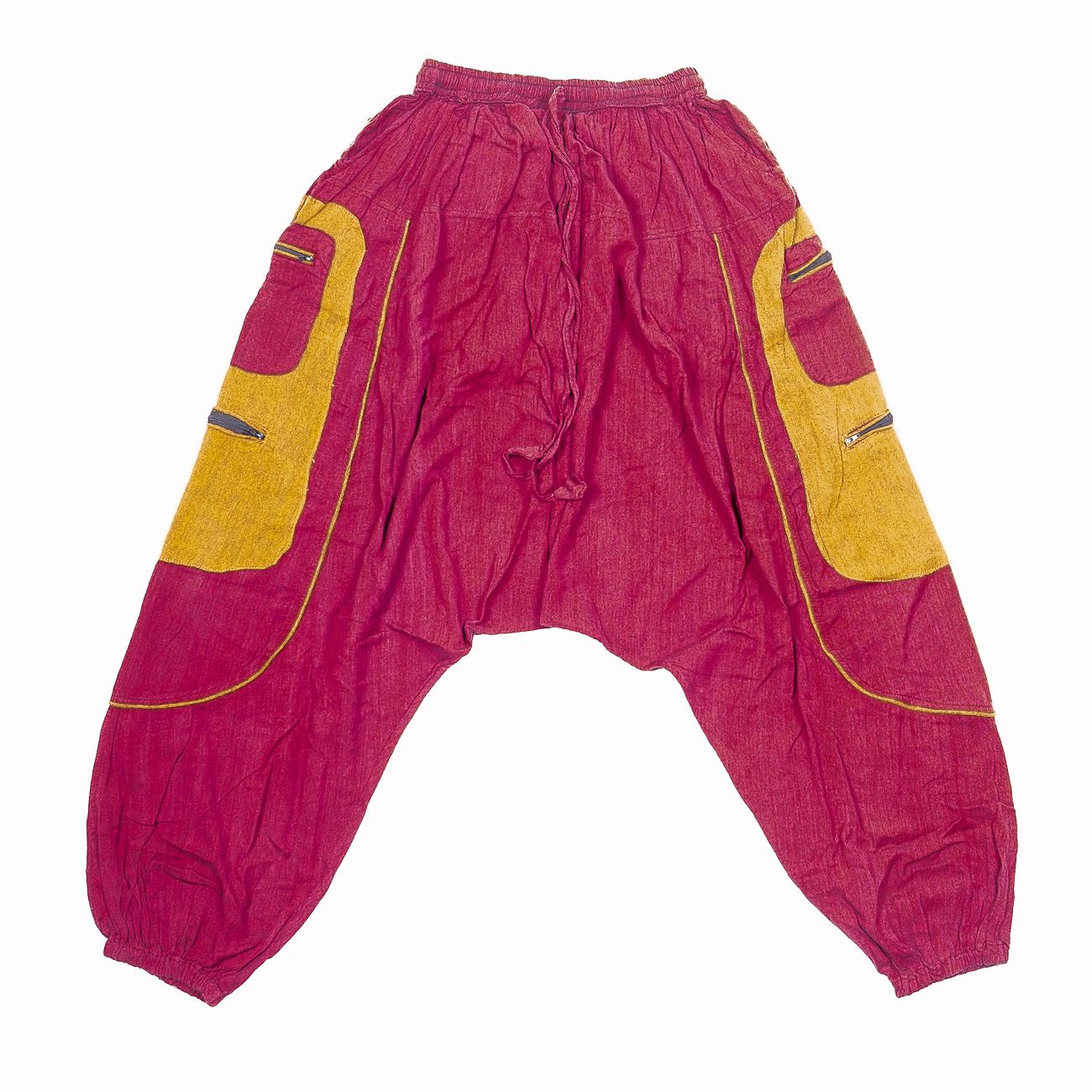 UNISEX turecké kalhoty RAMA z Nepálu z lehčího materiálu - NT0053-28B-021 KENAVI