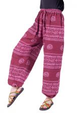 Kalhoty turecké harémové FLOW ROUGH UNI bavlna - TT0043-09-003