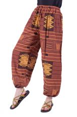 Kalhoty turecké harémové FLOW ROUGH UNI bavlna - TT0043-09-006