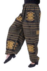 Kalhoty turecké harémové FLOW ROUGH UNI bavlna Thajsko TT0043-09-009