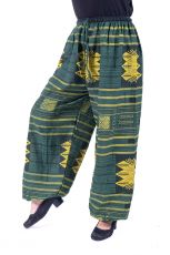 Kalhoty turecké harémové FLOW ROUGH UNI bavlna - TT0043-09-001