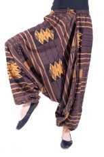 Kalhoty turecké harémové ORIGIN ROUGH UNI bavlna - TT0043-02-010