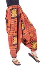 Kalhoty turecké harémové ORIGIN ROUGH UNI bavlna Thajsko TT0043-02-011