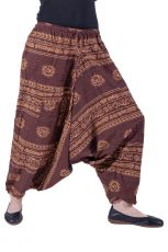 Kalhoty turecké harémové ORIGIN ROUGH UNI bavlna - TT0043-02-013