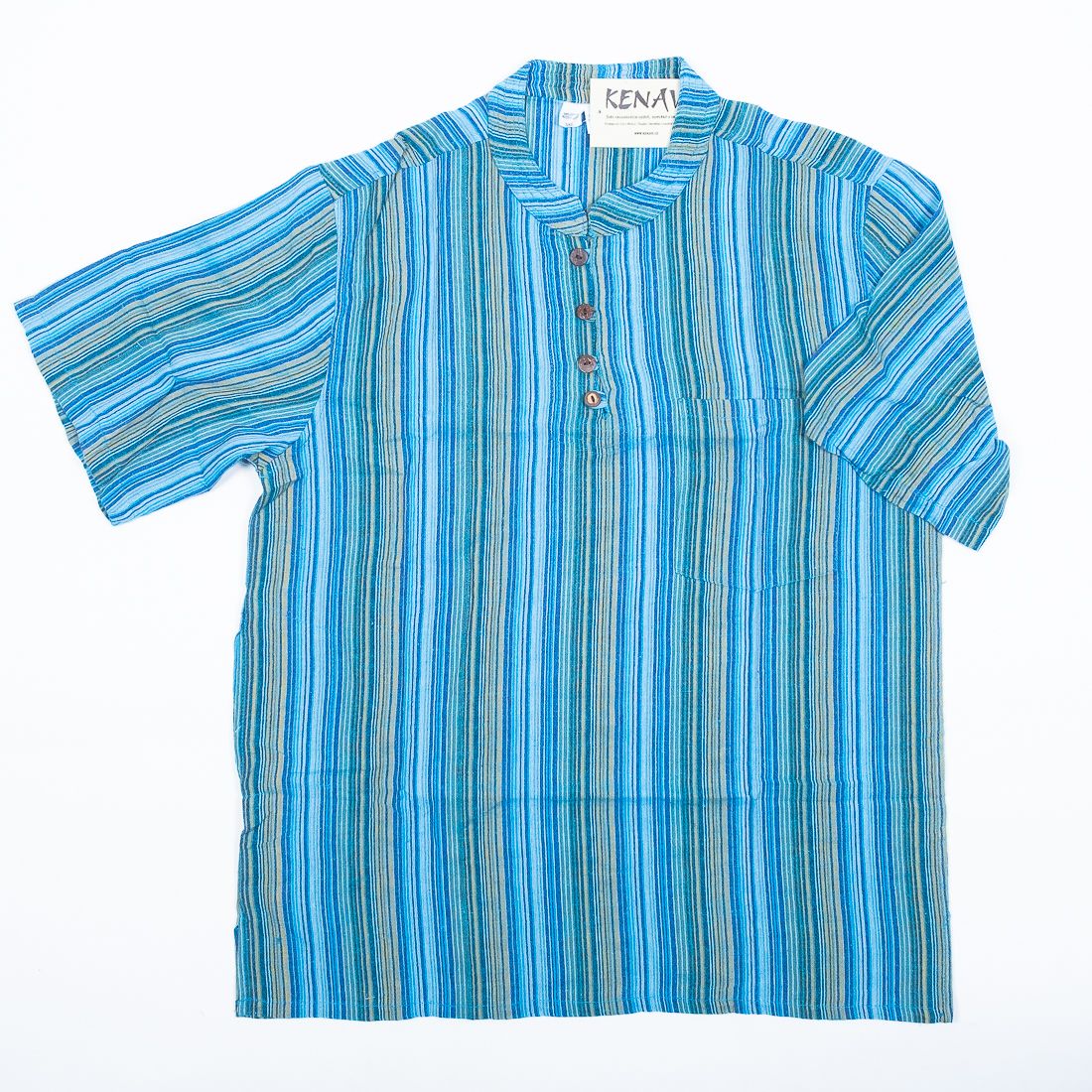 Pánská košile s krátkým rukávem NT0009-02-021 KENAVI