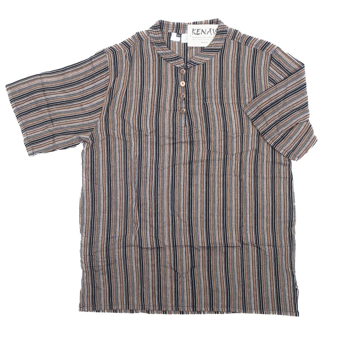 Pánská košile s krátkým rukávem NT0009-02-023 KENAVI
