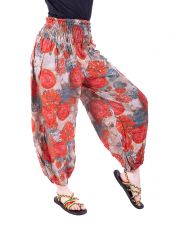Turecké kalhoty sultánky FLOW COTTON bavlna Thajsko  TT0043-10-002