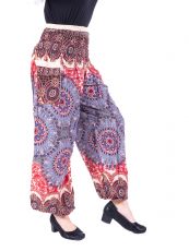 Turecké kalhoty sultánky FLOW viskóza Thajsko  TT0043-01-094