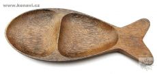 Tác (talíř) z kokosového dřeva