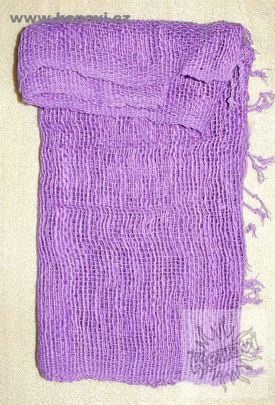 Šátek bavlněný, ručně tkaný TT0019 031