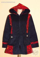Dámský manchesterový kabátek CLAWIE s kanvasovými tisky  NT0014  08  003 | S